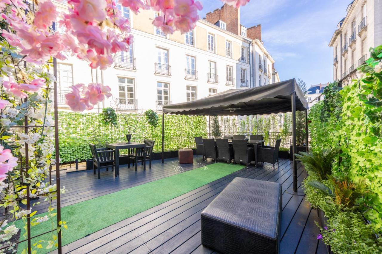 Apartamento Terrasse Royale Au Coeur De Nantes Exterior foto